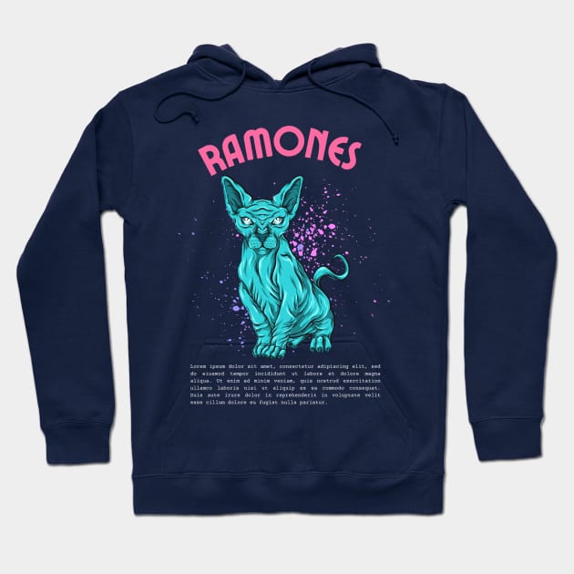 ramones Hoodie by Oks Storee